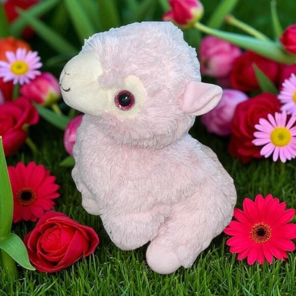 Warmies Llama Weighted Plush Heat Therapy French Lavender Stuffed Animal 12" - Picture 1 of 13